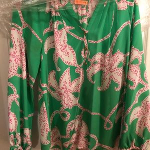 Lilly Pulitzer Elsa top sz sm Recently dry cleaned